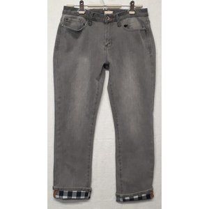 Original Weatherproof Vintage Womens Blue Jeans Slim Straight Fit 8 32x30 150454